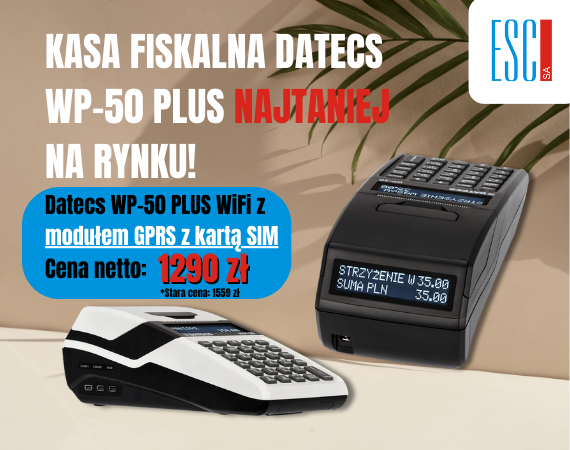 Obraz przedstawijacy dATECS WP-50 - najtaniej na rynku!