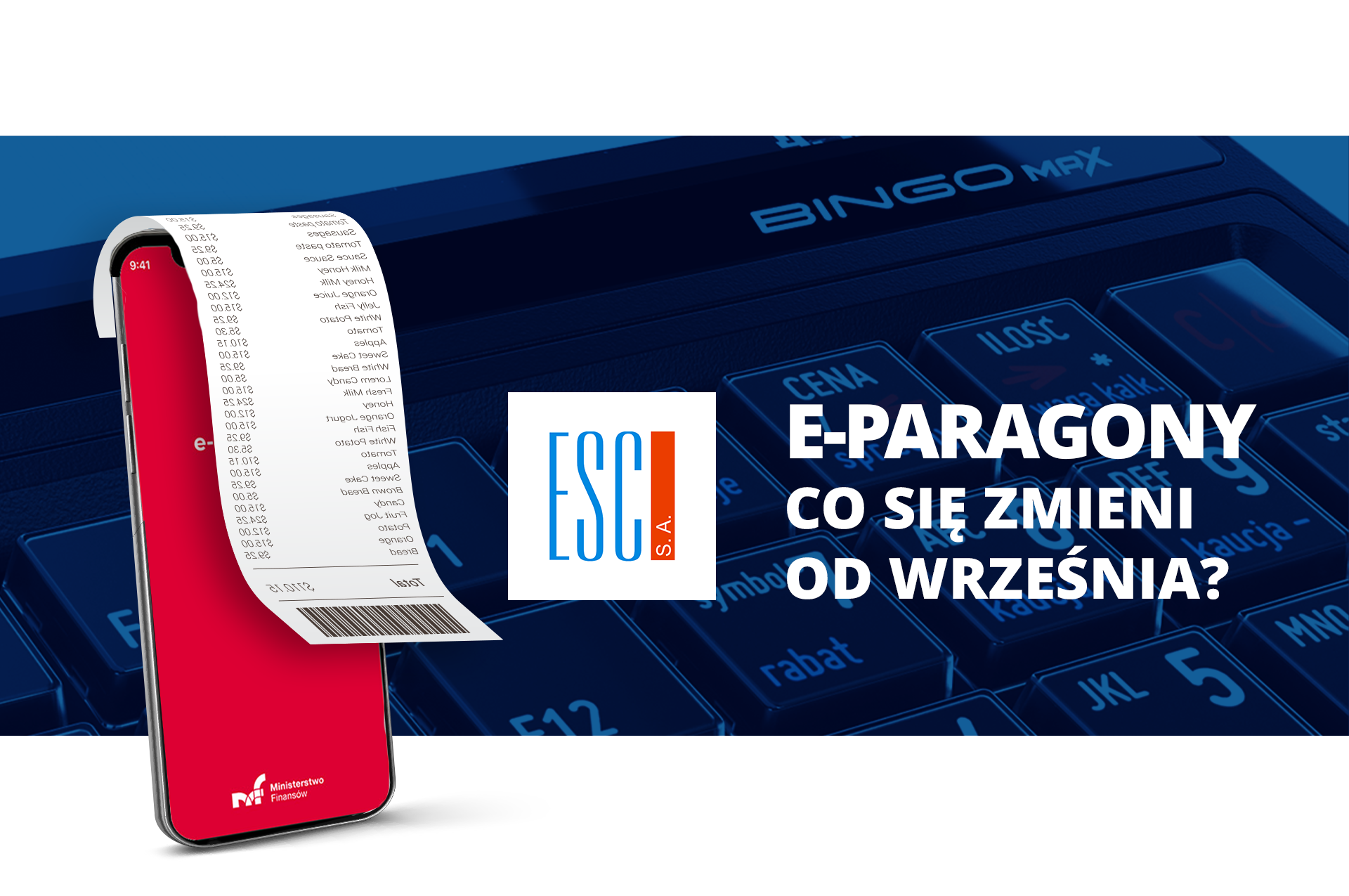 Obraz przedstawijacy e-paragony wrzesie 2023