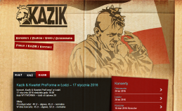 Strona internetowa KAZIKA