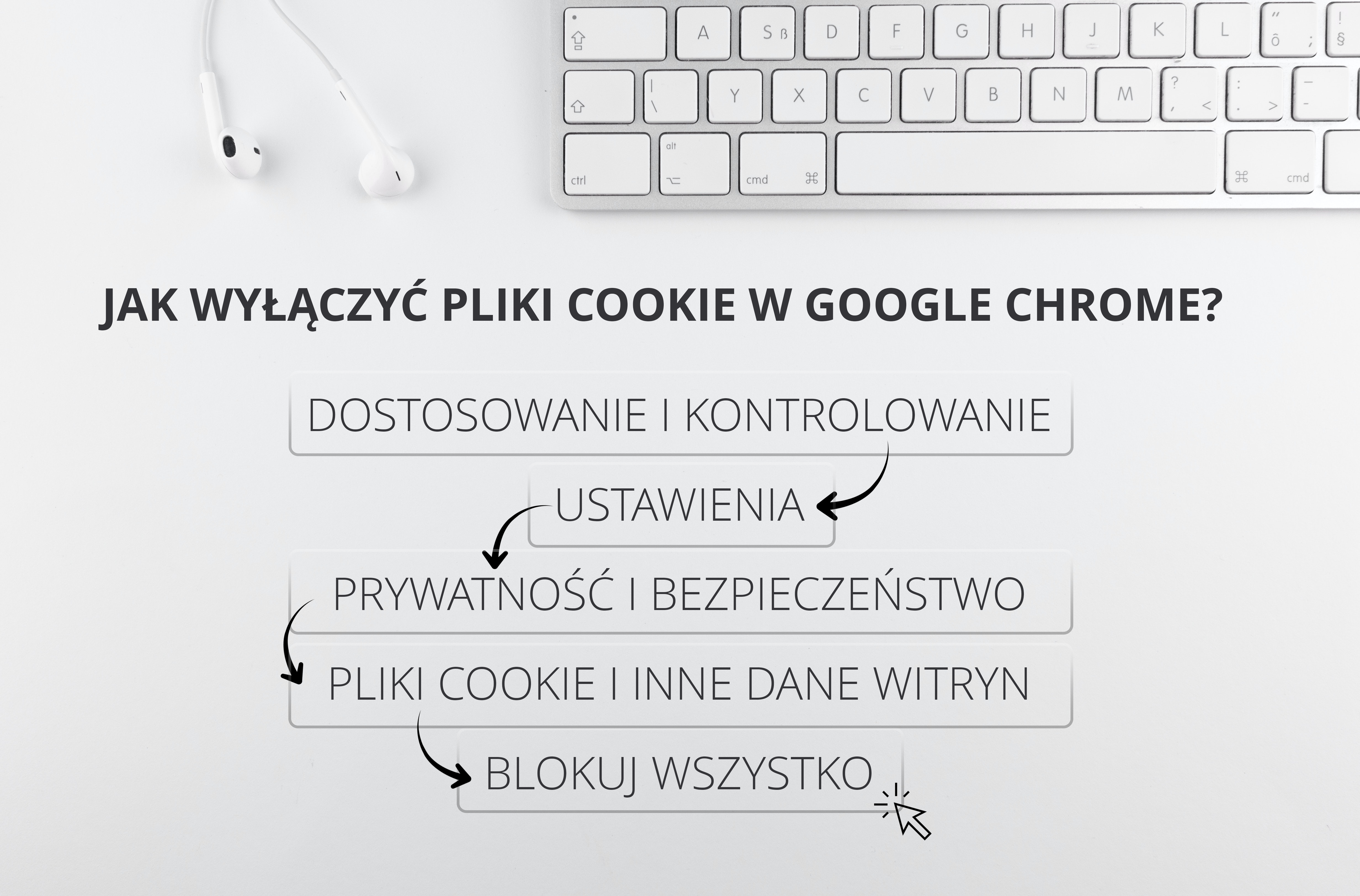 jak wylaczyc pliki cookies w przegladarce google chrome krok po kroku