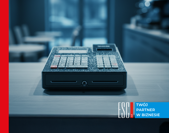 Obraz przedstawi�jacy zawieszenie dzia�alno�ci a kasa fiskalna