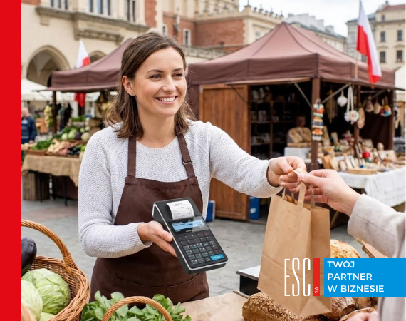 Obraz przedstawi�jacy jak dzia�a kasa fiskalna online i kto powinien j� naby�?