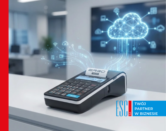 Obraz przedstawi�jacy czy raport dobowy lub miesi�czny z kasy fiskalnej po
t...