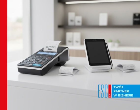 Obraz przedstawi�jacy raport zmianowy z kasy fiskalnej