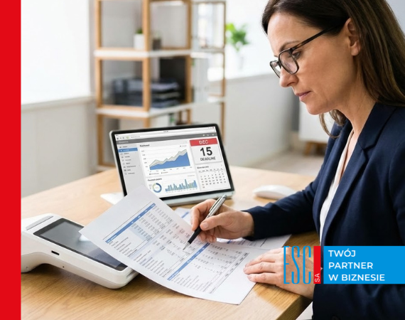 Obraz przedstawi�jacy raport okresowy z kasy fiskalnej