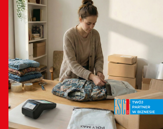 Obraz przedstawi�jacy sprzeda� na Vinted a kasa fiskalna-czy trzeba j� mie�?