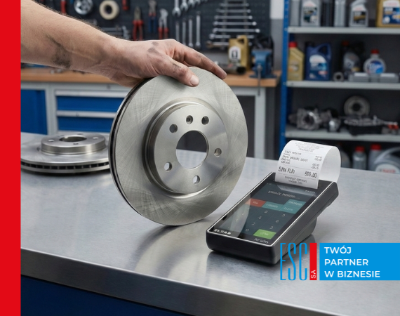 Obraz przedstawi�jacy sprzeda� cz�ci samochodowych a kasa fiskalna-zasady |...