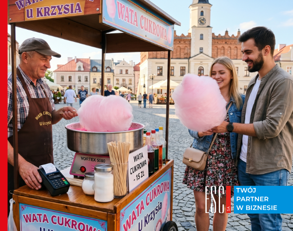 Sprzeda� waty cukrowej a kasa fiskalna - czy jest obowi�zkowa