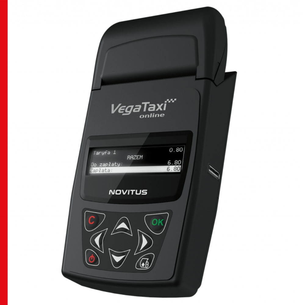 Kasa fiskalna Novitus Vega Taxi Online