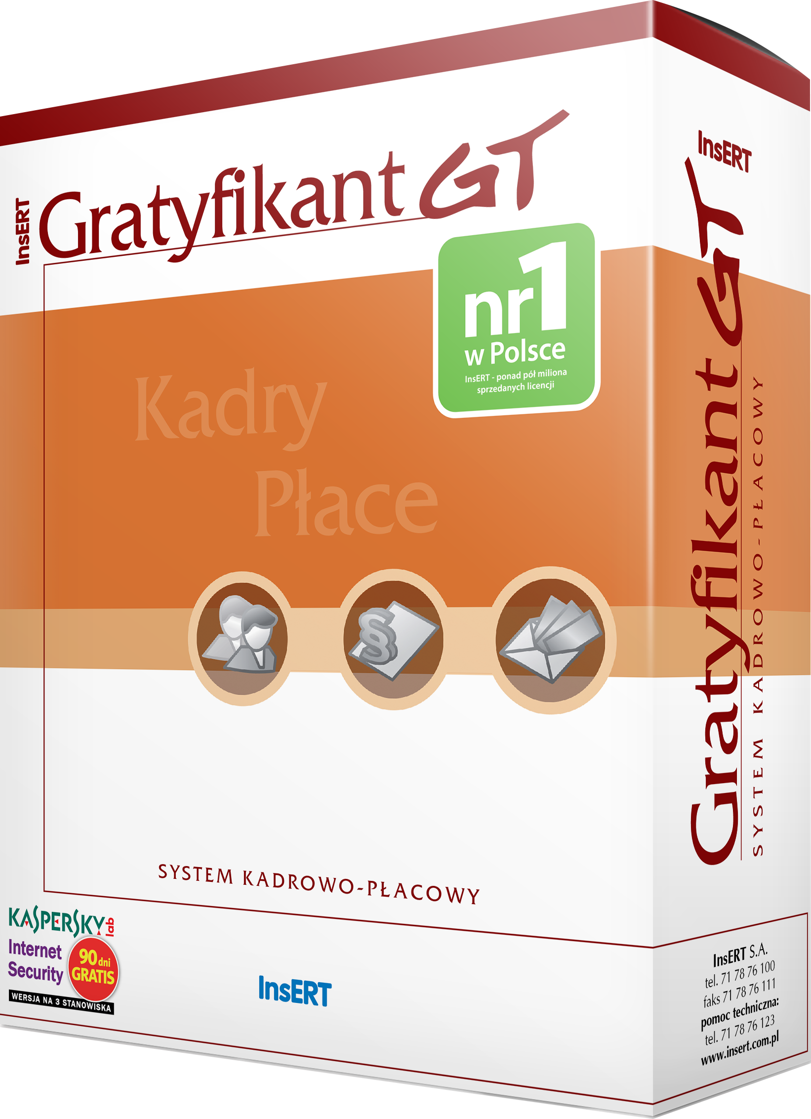 InsERT Gratyfikant GT - Program kadrowo-płacowy