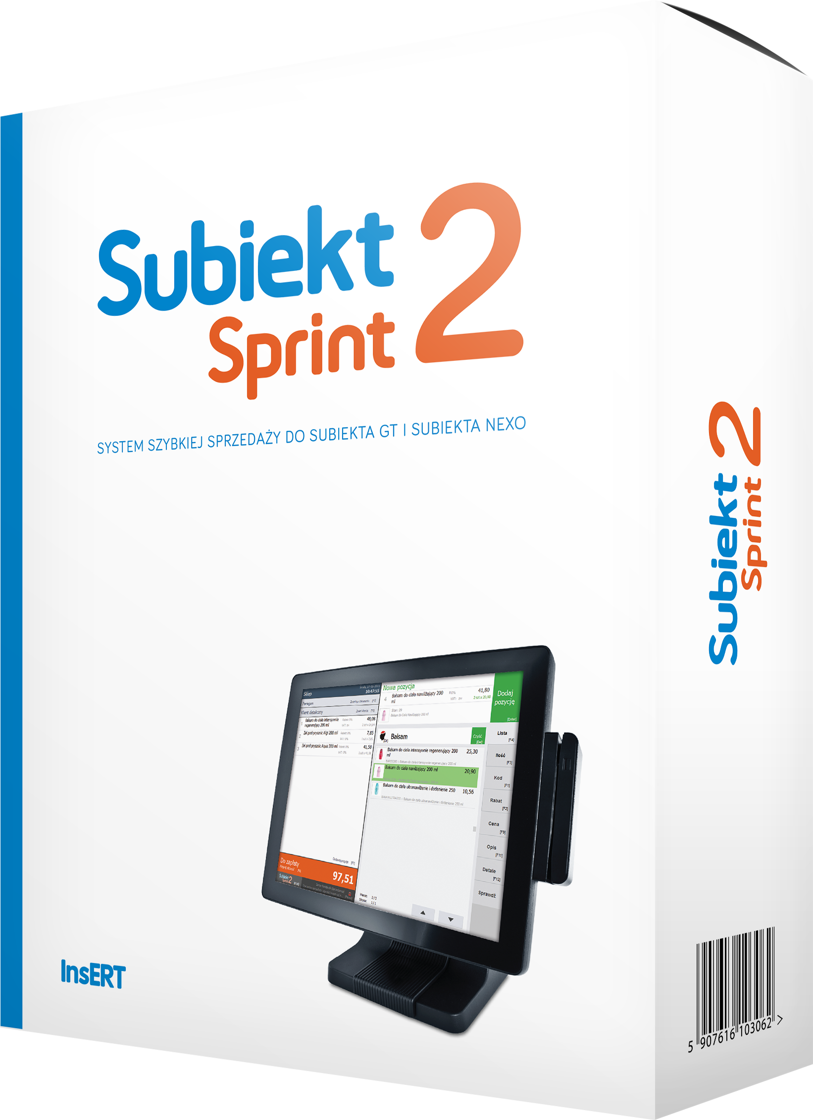 Insert Subiekt Sprint 2 - System szybkiej sprzedaży detalicznej