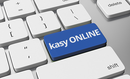 klawiatura z napisem kasy online