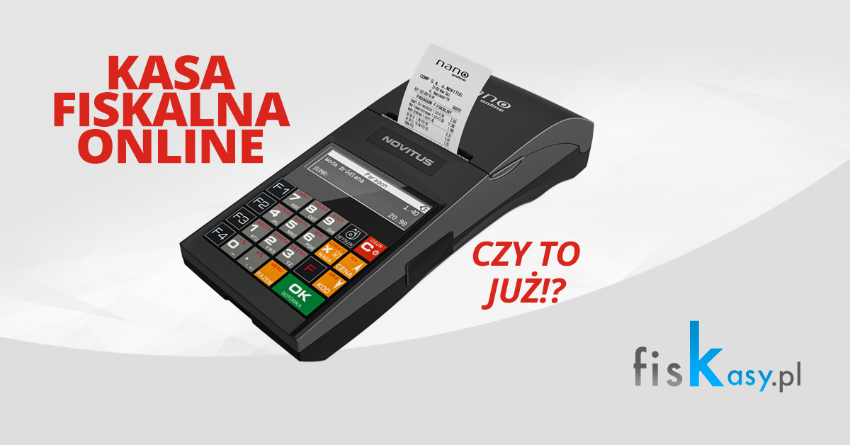 Obraz przedstawijacy kasy fiskalne online od kiedy?