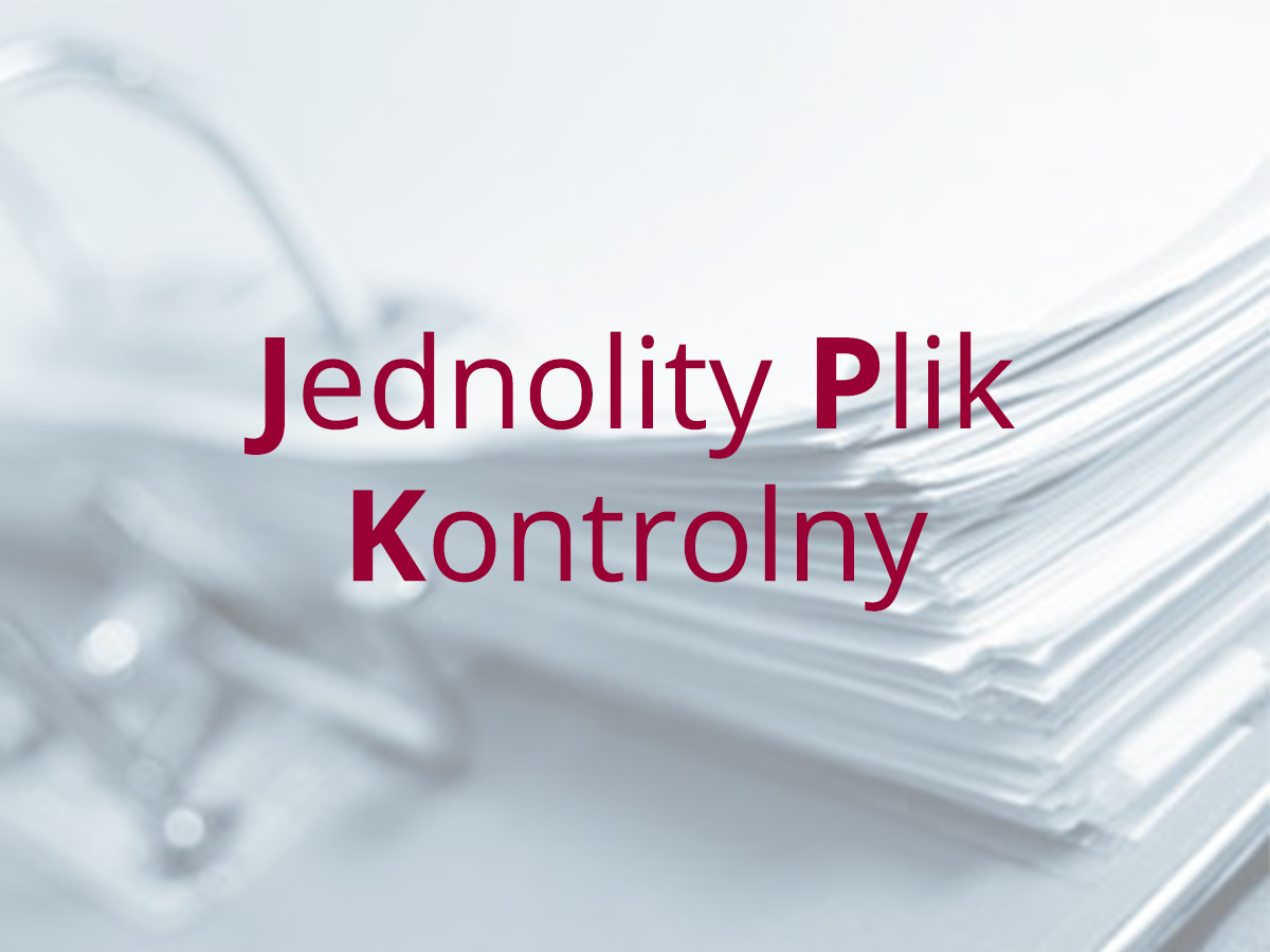 Jednolity Plik Kontrolny