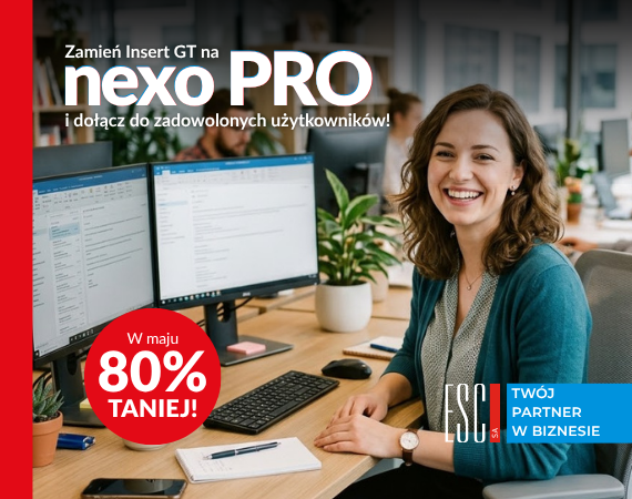 Zamie� InsERT GT na nexo PRO 80% taniej!