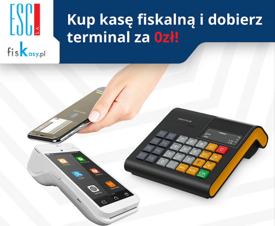 Wiosenny pakiet na start. Kasa fiskalna + Terminal za 0zł!
