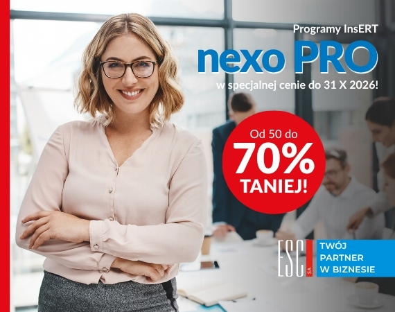Masz InsERT GT? Przejd� na nexo PRO do 70% taniej!