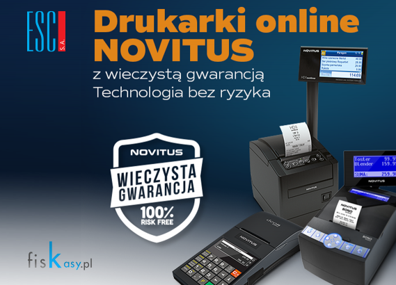 Wieczysta gwarancja dla drukarek Novitus