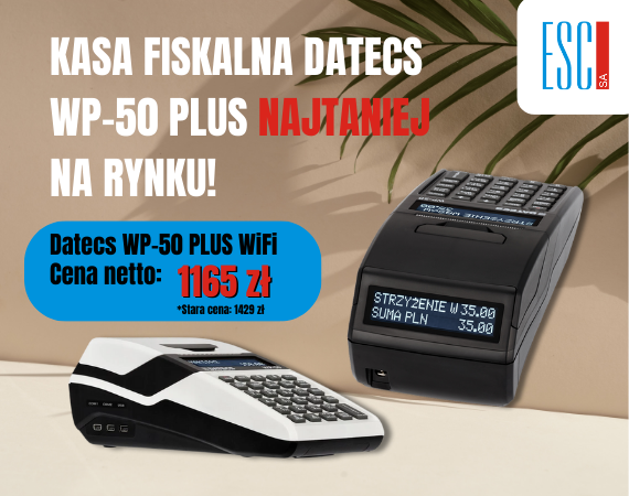 DATECS WP-50 - najtaniej na rynku!