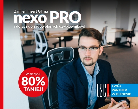 Masz InsERT GT? Przejd� na nexo PRO do 80% taniej!