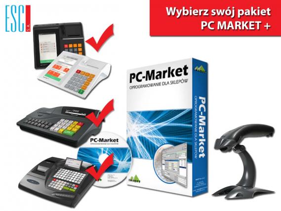 Pakiet PC MARKET z kasą fiskalną i czytnikiem w niskiej cenie!