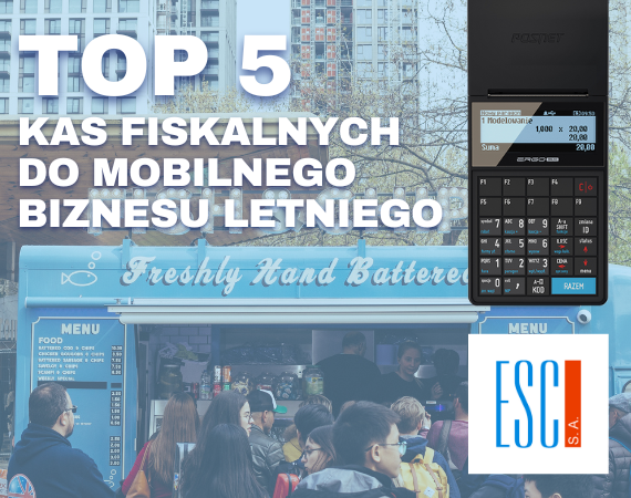 TOP 5 mobilnych kas fiskalnych, idealnych do sezonowego biznesu letniego.