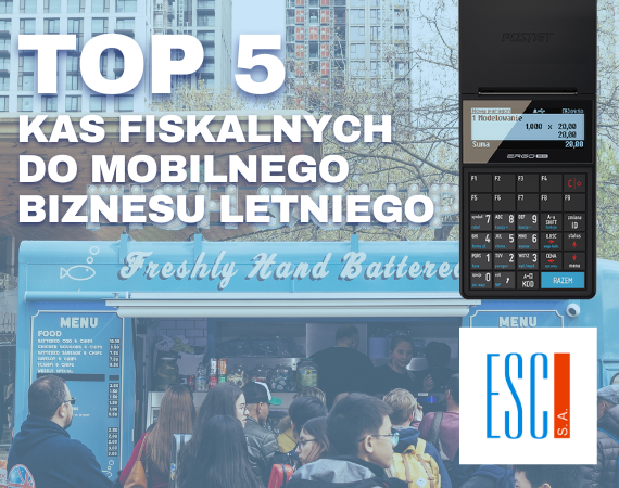  TOP 5 mobilnych kas fiskalnych, idealnych do sezonowego biznesu letniego.