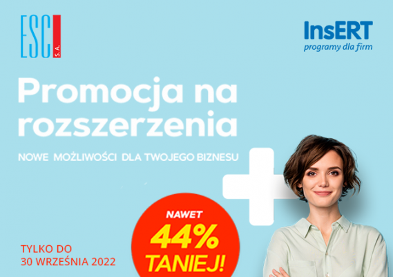Rozszerzenia InsERT nawet 44% taniej!