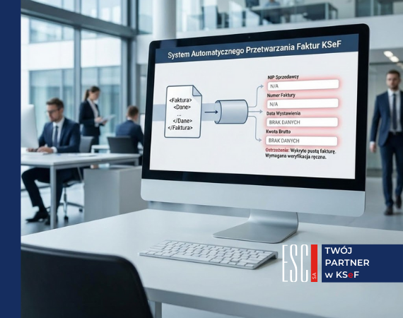 Obraz przedstawijacy czy KSeF jest bezpieczny? Jak „pusta...