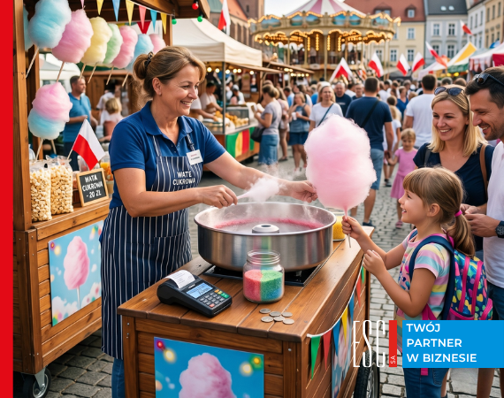Sprzeda� waty cukrowej a kasa fiskalna - czy jest obowi�zkowa