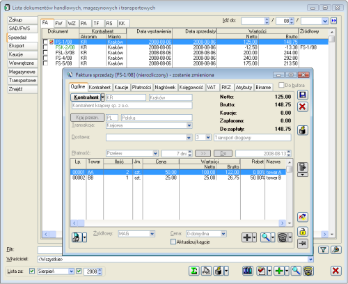 Comarch ERP XL