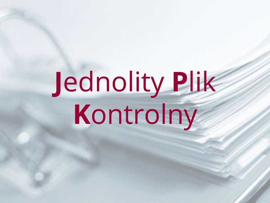 Jednolity Plik Kontrolny