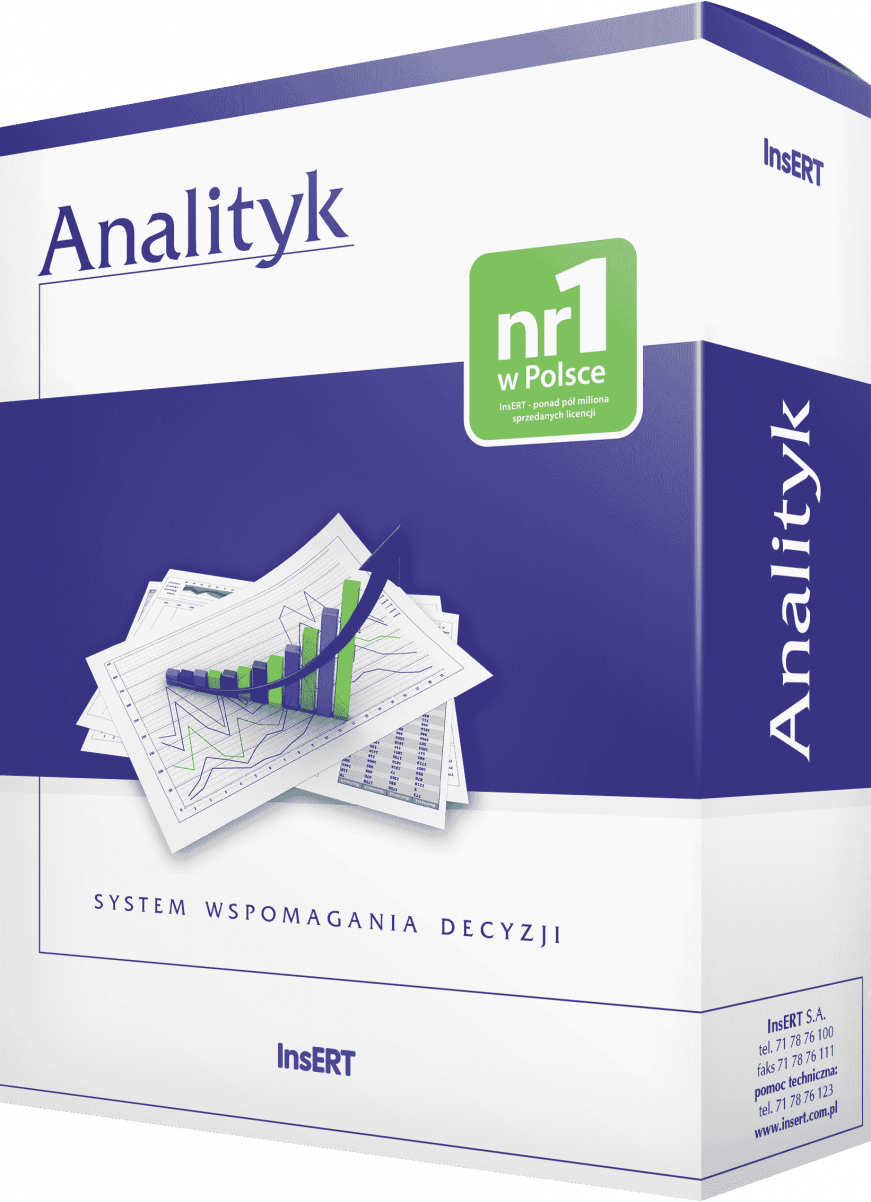 Analityk - System wspomagania decyzji, analizujący dane z systemów InsERT