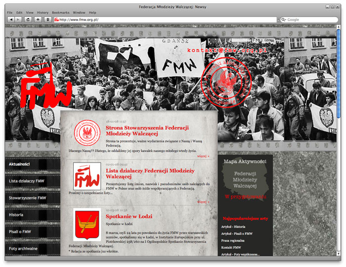 Strona Stowarzyszenia FMW