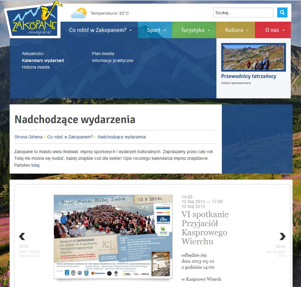 strona Zakopane