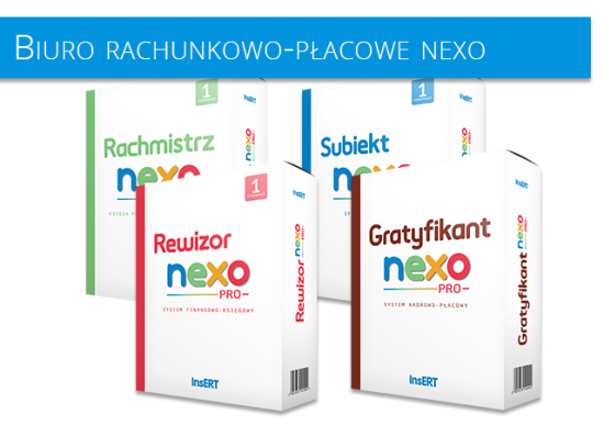 Zestaw - Biuro rachunkowo-płacowe nexo PRO