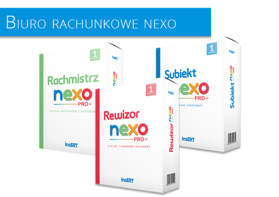 Zestaw - Biuro Rachunkowe nexo PRO