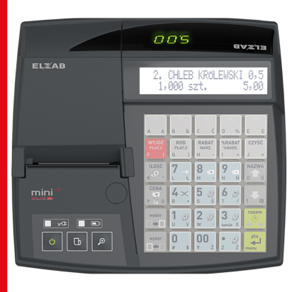 Kasa fiskalna Elzab Mini LT Online