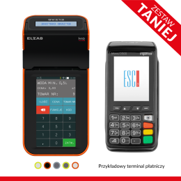 Kasa fiskalna Elzab K10 online + terminal płatniczy