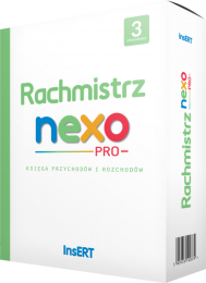 Rachmistrz Nexo Pro - KPiR (3 stanowiska)