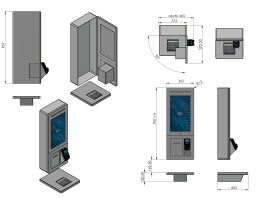 Kiosk samoobsługowy Wave 22'