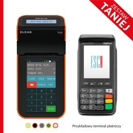 Kasa fiskalna Elzab K10 online + terminal płatniczy